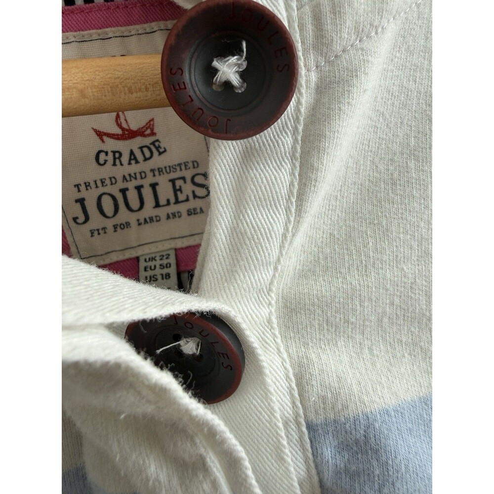 Joules Women's Large Nautical Coastal Sweatshirt Pullover Beach Activewear - Picture 9 of 13